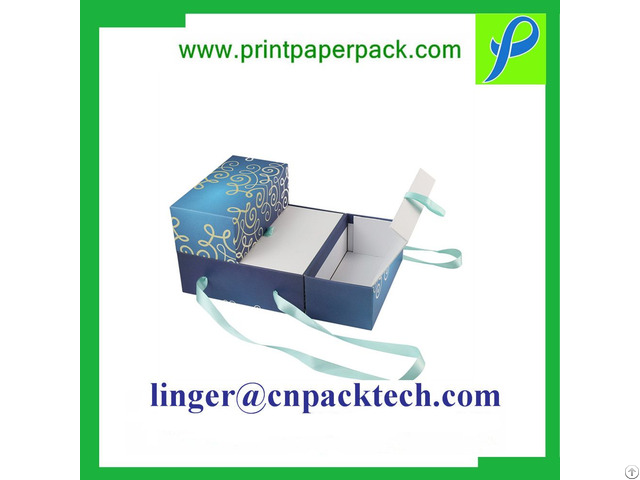 Custom Printing Style Wine Perfume Paper Cosmetic Packing Box