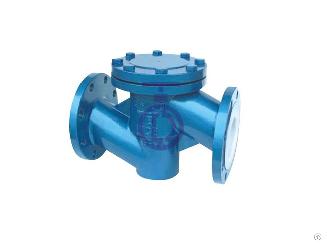 Swing Check Valve Outside Lever And Weight Or Spring