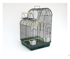 Medium Size Metal Wire Bird Cage With Play Top