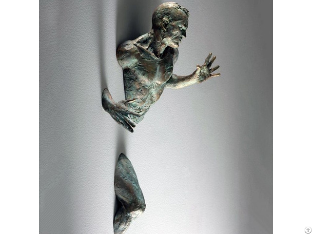 Bronze Nude Man Limb Sculpture From Matteo Pugliese