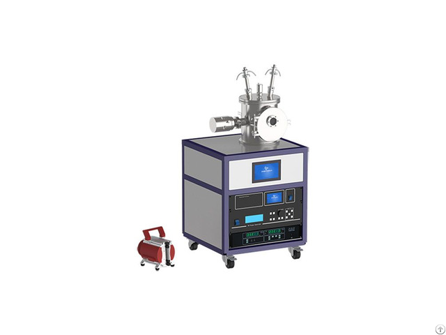 Small Double Sputter Head Pvd Vacuum Magnetron Sputtering Coating Equipment