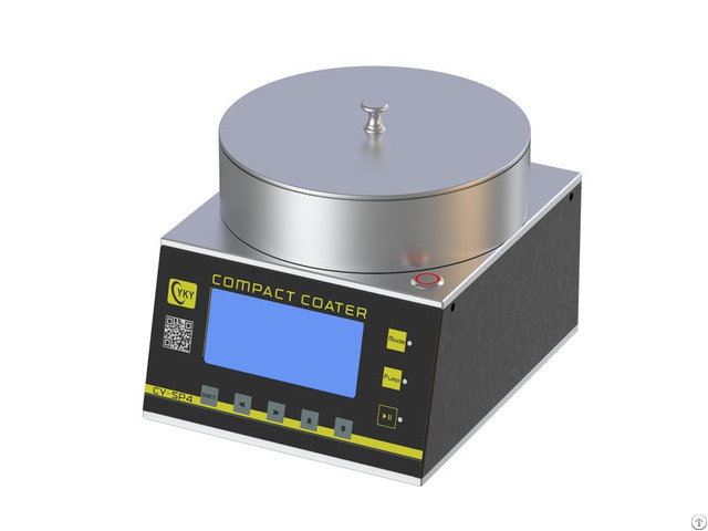 Lab 4 Inch Vacuum Spin Coater With Anodized Aluminium Chamber