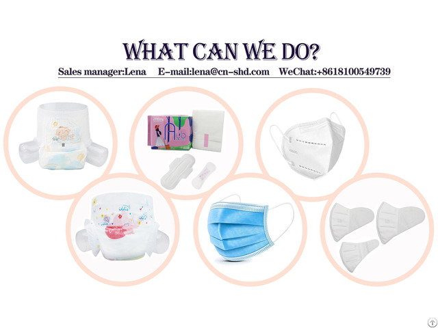 Specializing In The Production Of Sanitary Napkins Diapers Masks