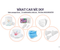 Specializing In The Production Of Sanitary Napkins Diapers Masks