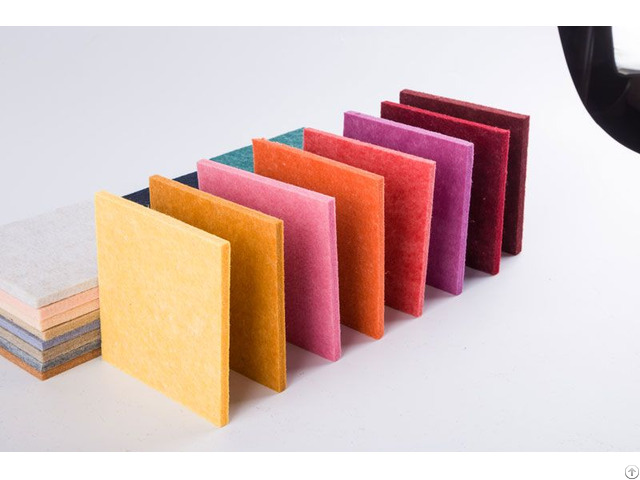100 Percent Polyester Insulation Sound Absorbing Acoustic Panels