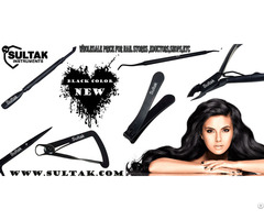 Black Titanium Manicure Pedicure Cuticle Nail Nipper Instruments Beauty Nails Tools
