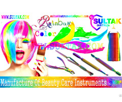 Surgical Rainbow Multi Color Nails Instruments Manicure Pedicure Wholesale Beauty Nail Care Products