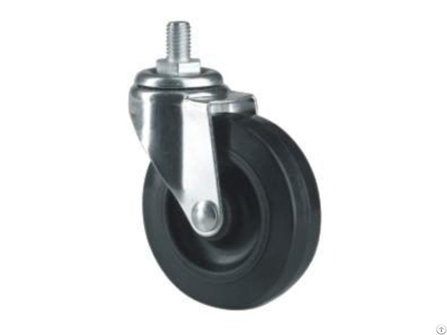 Soft Rubber Swivel Caster