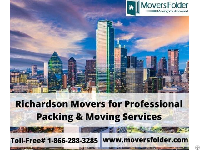 Richardson Movers For Professional Packing And Moving Services