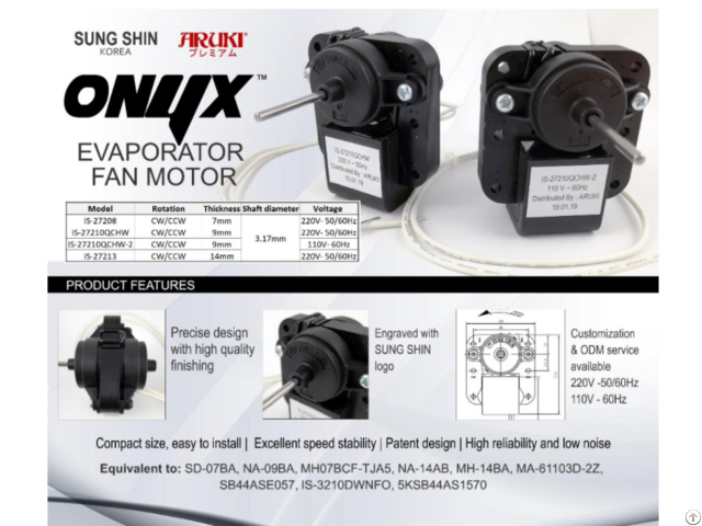 Sung Shin Fan Motor