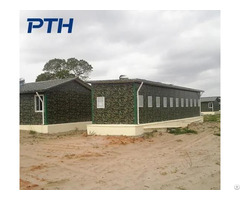 Customized Flat Pack Container House For Army Camp