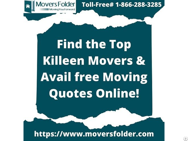 Find The Top Killeen Movers And Avail Free Moving Quotes