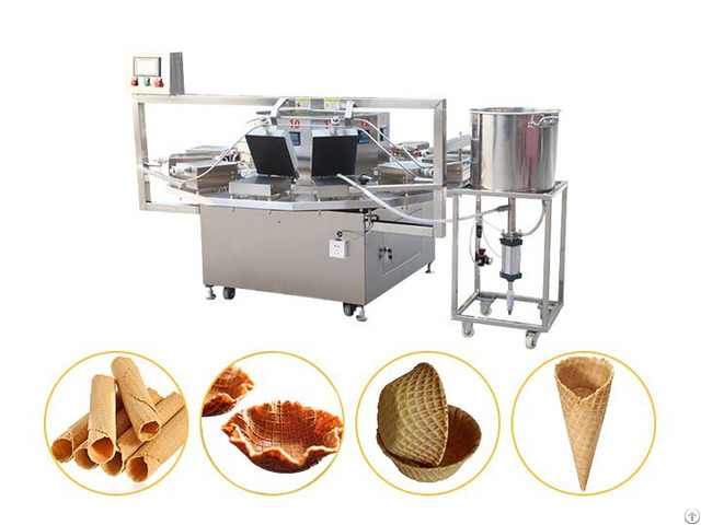 Semi Automatic Ice Cream Cone Machine