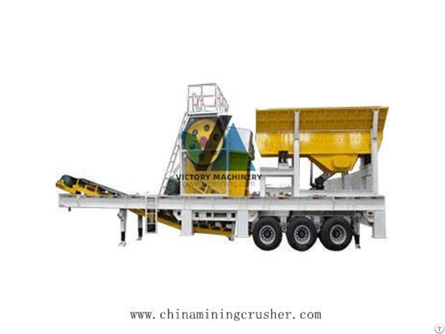 Mobile Crushing Station High Efficiency
