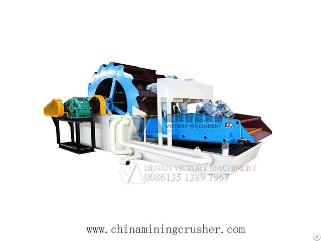 Dual Wheel Sand Washing And Recycling Machine