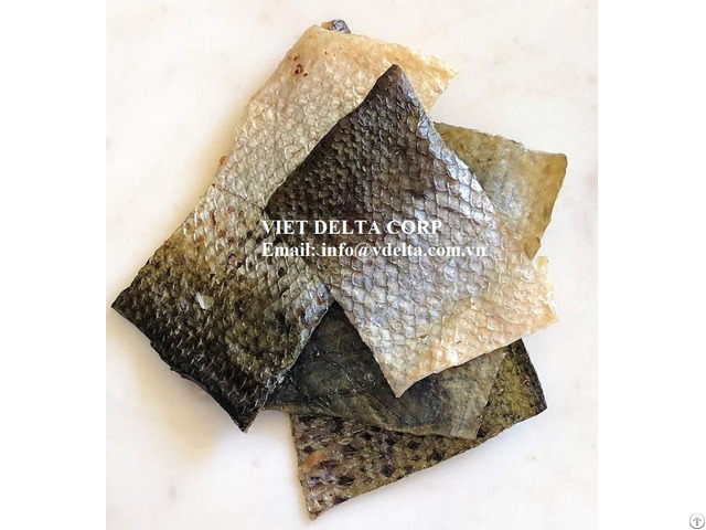 Dried Salmon Fish Skin