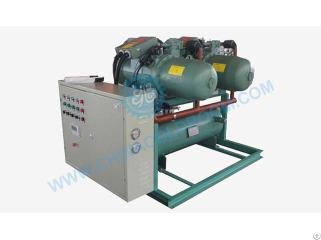 Semi Hermetic Low Temperature Storage Screw Condensing Unit