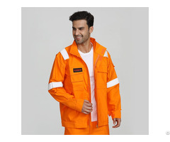 Supply Offshore Anti Flame Reflective Safety Work Jacket