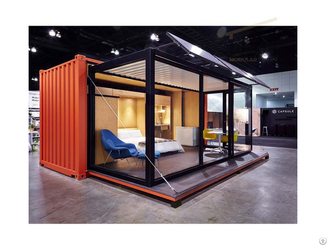 China Easy Install Folding Modular Prefabricated Steel Structure Container