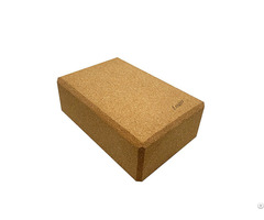 Custom Logo Eco Friendly High Density Cork Yoga Block