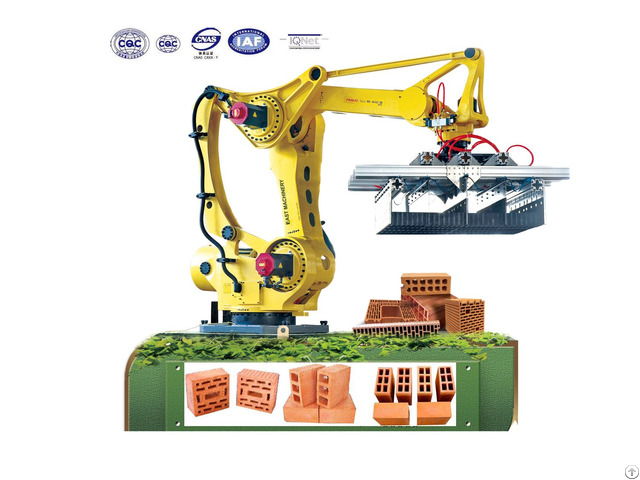 China Brick Robot Arm Stacking Machine