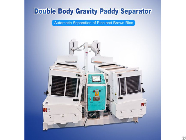 Double Paddy Separator