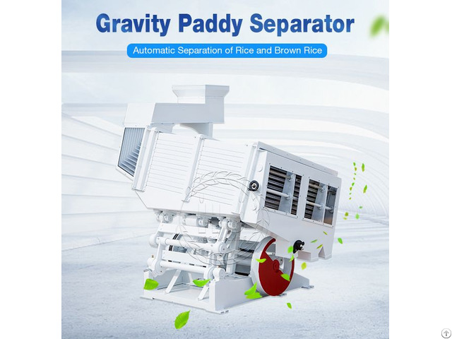 Gravity Paddy Separator