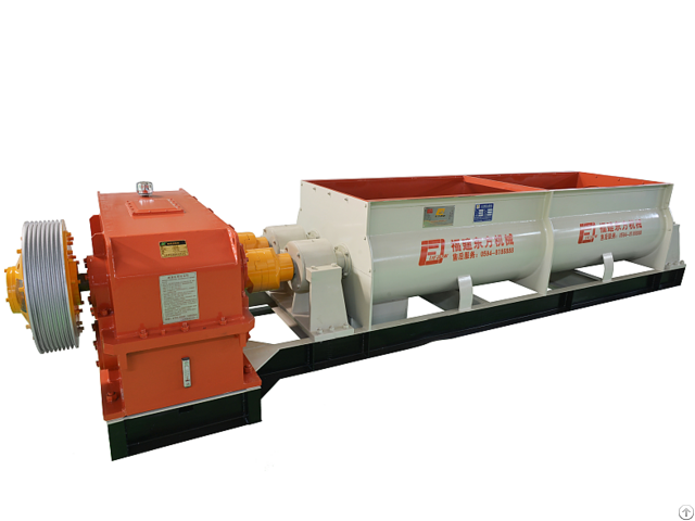 Brick Machine Strong Sj Double Shaft Mixer