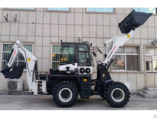 Az Teb25 Loaders And Backhoe Machine