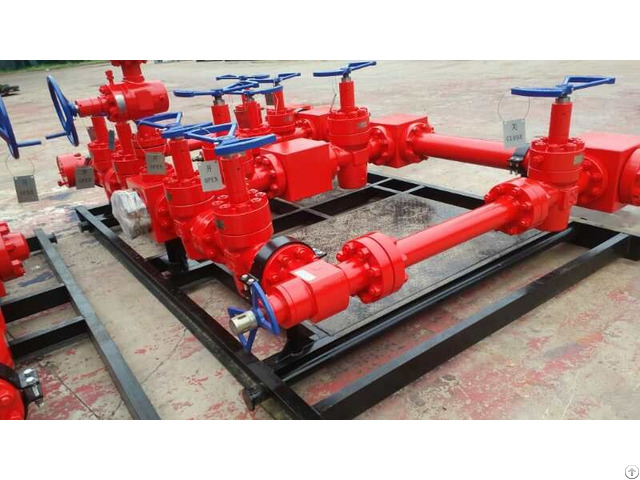 Api Hydraulic Choke Manifold For Oilfield Well Control