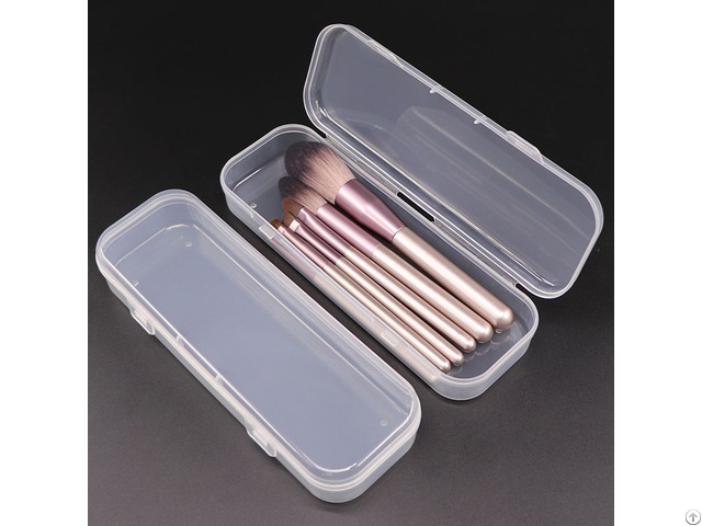 Weisheng Travel Makeup Brush Comestic Case Plastic Set