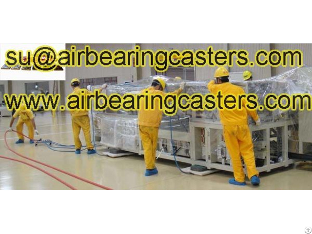 Air Bearings Skids Application