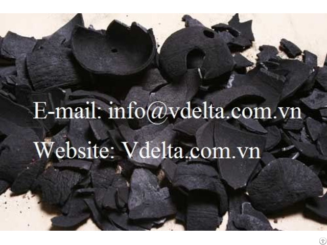 Raw Coconut Shell Charcoal