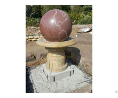 Stone Fengshui Sphere Floating Ball Fountain