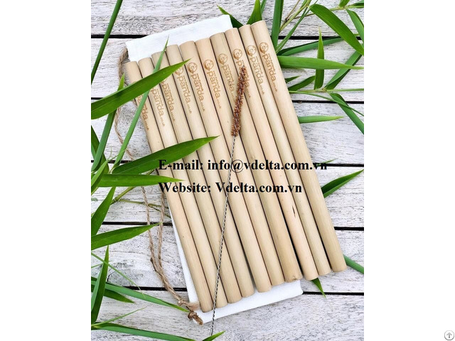 Reusable Natural Bamboo Straws