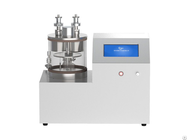 Dual Sputter Sources Plasma Sputtering Coater With Rotary Sample Stage