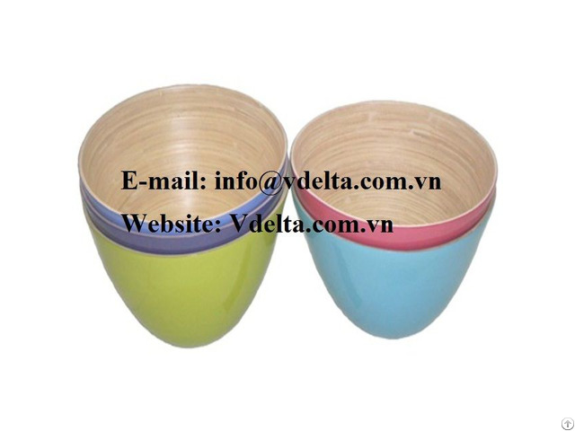 Bamboo Bowl From Viet Nam