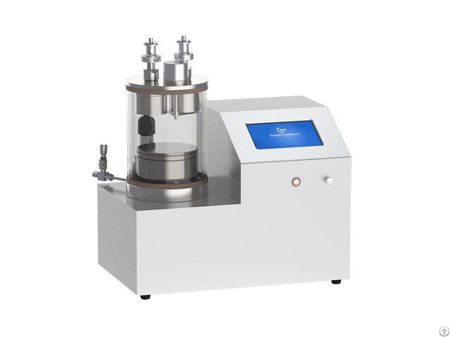 Dual Heads Plasma Sputtering Coater With Rotary Heating Sample Stage