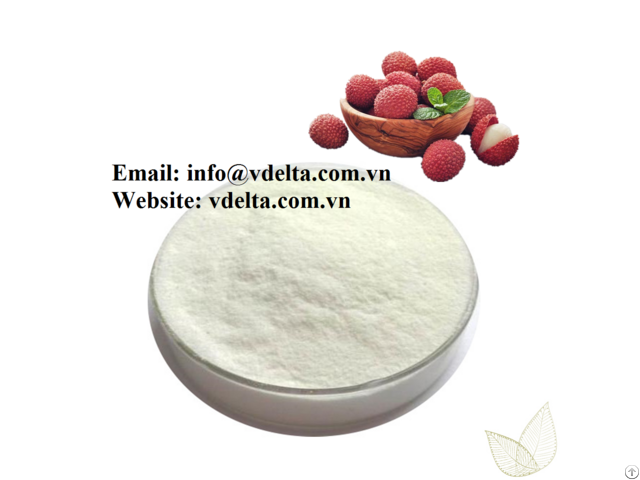 100 Percent Natural And Soluble Lychee Powder