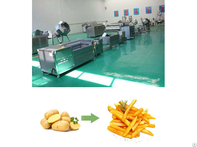 Frozen French Fries Processing Line