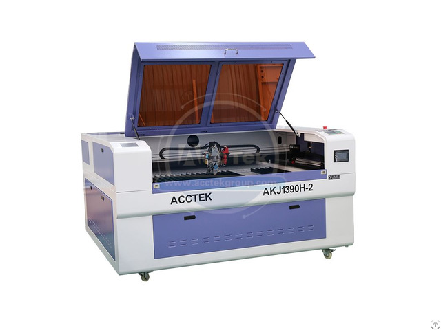 150w Metal Nonmetal Laser Cutting Machine Akj1390h 2