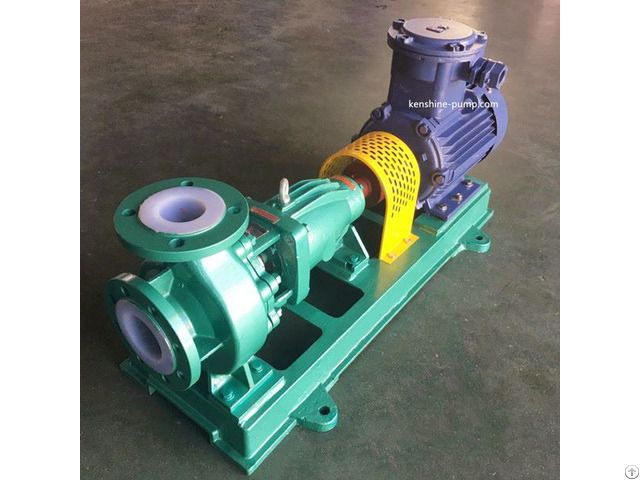 Fluoroplastic Lined Anticorrosive Centrifugal Pump