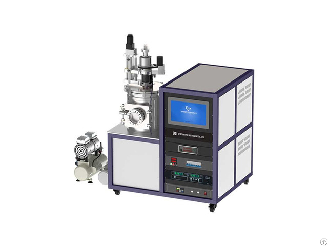 Two Sources High Vacuum Evaporation Coating Equipment For Evaporating Refractory Metals