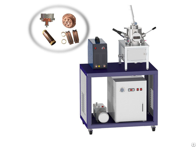 Compact Vacuum Arc Melting Furnace With Suction Casting Mechanism