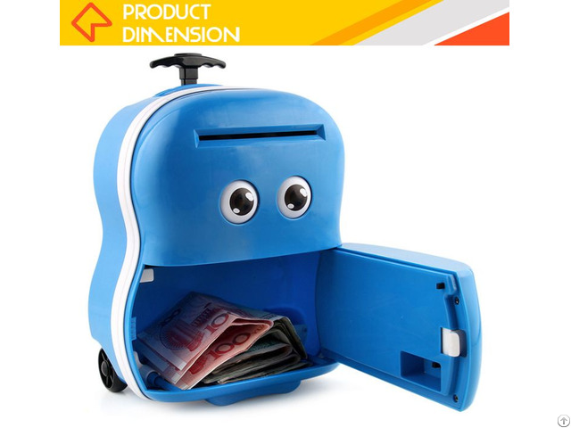 New Arrival Safe Storage Mini Atm Saving Plastic Kids Money Box