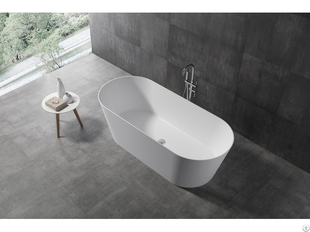 Hot Sale Modern Freestanding Artificial Stone Bathtub Made In China Wholesale Factory