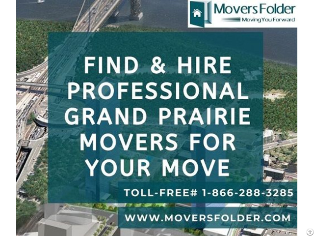 Find And Hire Professional Grand Prairie Movers For Your Move