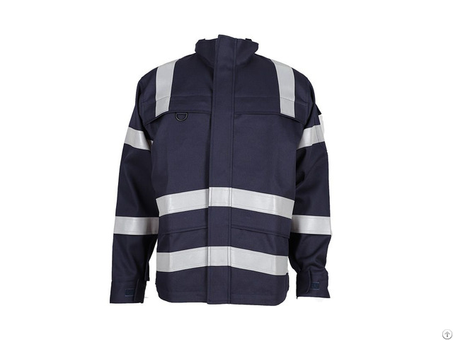 Construction Industry Cvc Flame Retardant Protective Jacket