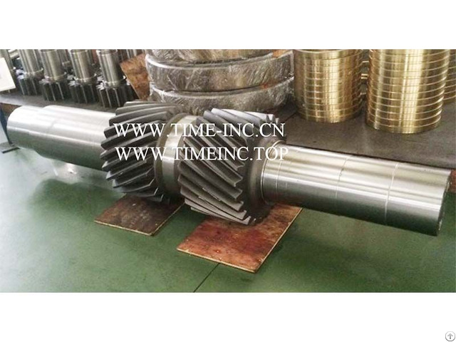 Hot Forging Rough Machining Heat Treat Gear Shaft