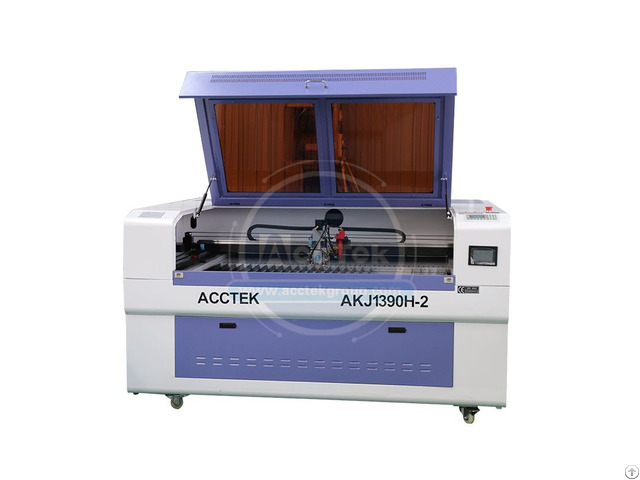 Metal Nonmetal Laser Cutting Machine Akj1390h 2 150w